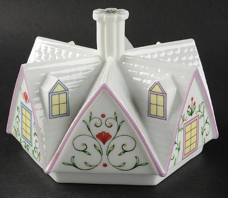 Lenox Village Giftware 9 Piece Lazy Susan, Center Canister Lid Only