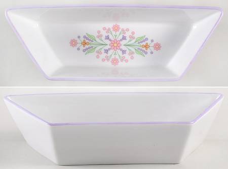 Lenox Village Giftware 9 Pc Party Server Medium Side Section