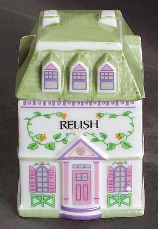 Lenox Village Giftware Condiment Jar & Lid