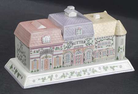Lenox Village Giftware 1/4 Lb Covered Butter
