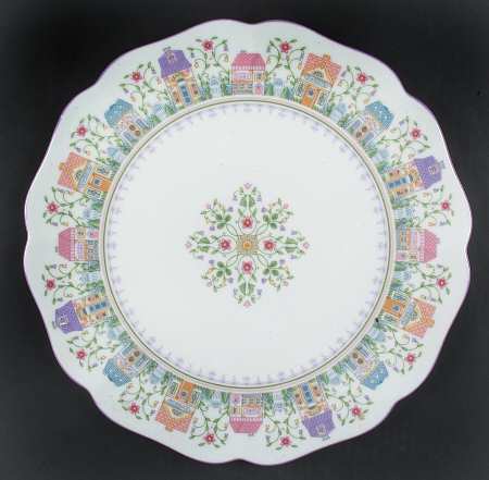 Lenox Village Giftware Cake Plate