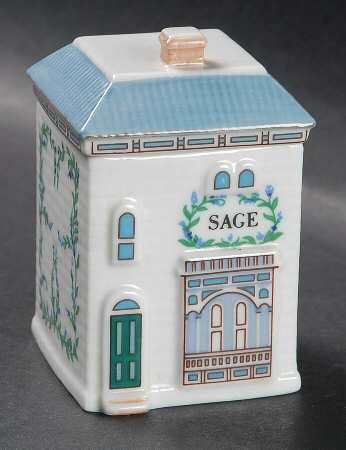 Lenox Village Giftware Spice Jar Set Individual Jar & Lid