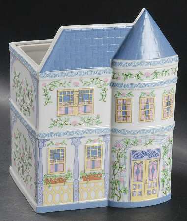 Lenox Village Giftware House Shape Planter