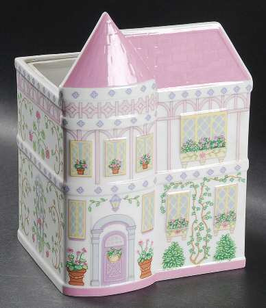 Lenox Village Giftware House Shape Planter