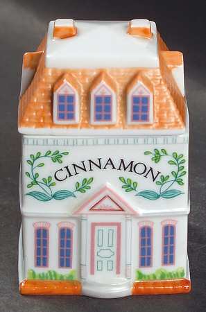 Lenox Village Giftware Spice Jar Set Individual Jar & Lid