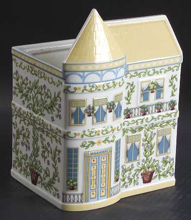Lenox Village Giftware House Shape Planter