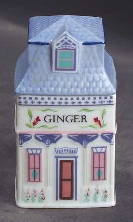 Lenox Village Giftware Spice Jar Set Individual Jar & Lid