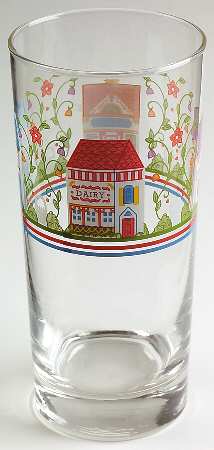 Lenox Village Giftware 14 Oz Glassware Tumbler