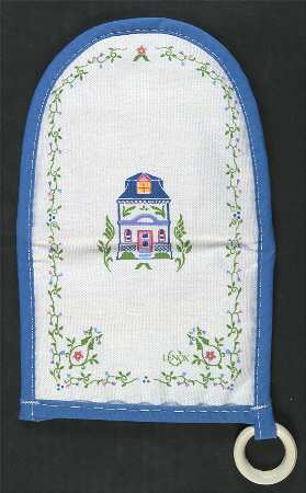 Lenox Village Giftware Cloth Oven Mitt