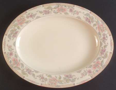 Litchfield Garden 15" 1999 Shape Oval Serving Platter