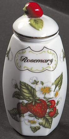 Lenox Orchard Giftware Spice Jar Set Individual Jar & Lid