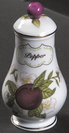 Lenox Orchard Giftware Spice Jar Set Individual Jar & Lid