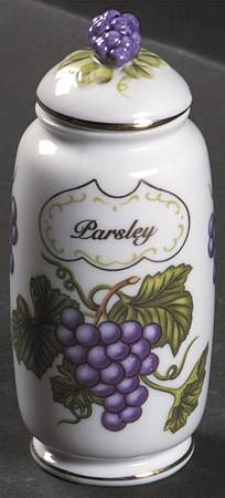 Lenox Orchard Giftware Spice Jar Set Individual Jar & Lid