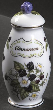 Lenox Orchard Giftware Spice Jar Set Individual Jar & Lid