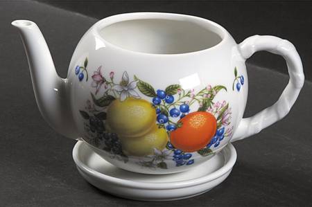 Lenox Orchard Giftware 3" Flower Pot & Underplate