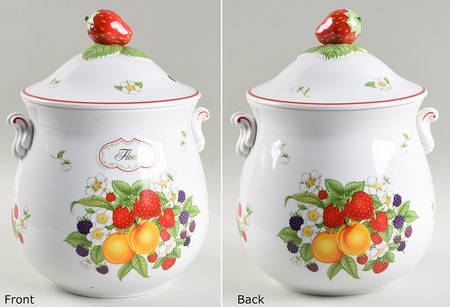 Lenox Orchard Giftware Flour Canister & Lid