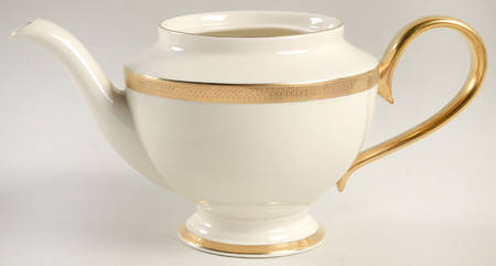 Lowell (Gold Backstamp) 1999 Shape Teapot No Lid