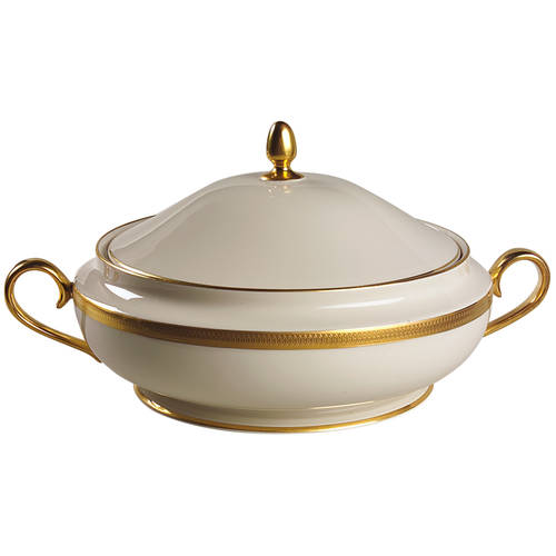 Lowell (Gold Backstamp) 1999 Shape Round Covered Vegetable