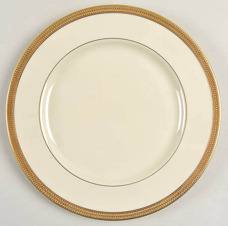 Lowell (Gold Backstamp) Millennium Dinner Plate