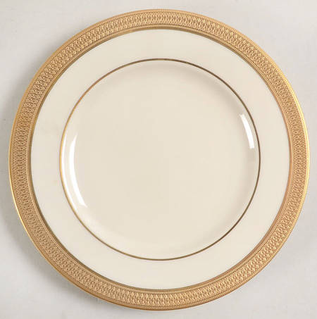 Lowell (Gold Backstamp) Bread & Butter Plate