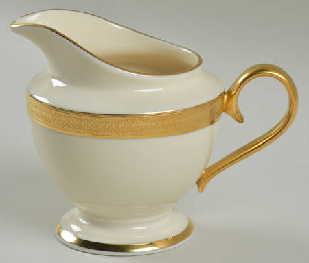 Lowell (Gold Backstamp) 1999 Shape Creamer