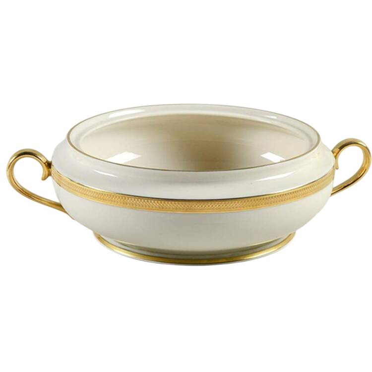 Lowell (Gold Backstamp) 99 Shape Round Vegetable No Lid