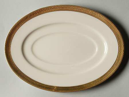 Lowell (Gold Backstamp) Underplate for Gravy Boat