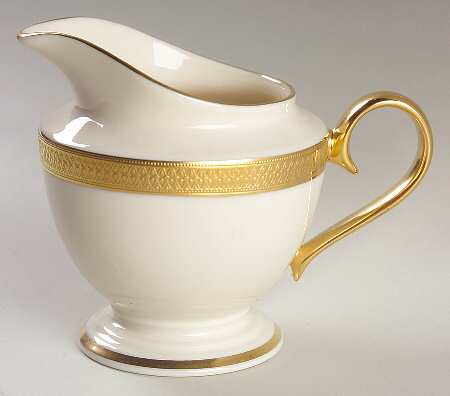 Lowell (Gold Backstamp) 1999 Shape Creamer
