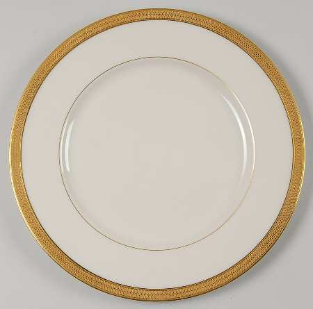 Lowell (Gold Backstamp) Luncheon Plate