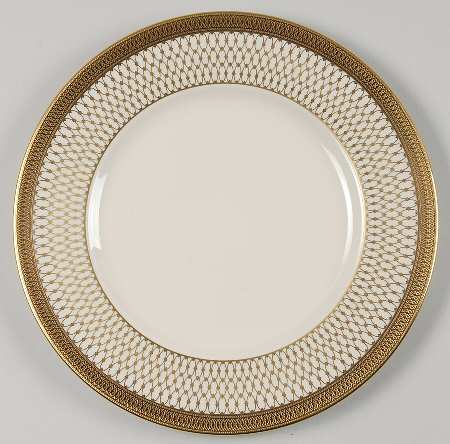 Lowell (Gold Backstamp) Accent Luncheon Plate