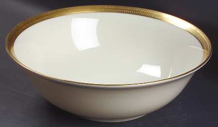 Lowell (Gold Backstamp) 9" Round Vegetable Bowl