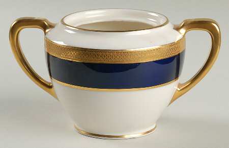 Lowell Cobalt Blue Sugar Bowl No Lid