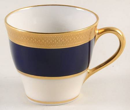Lowell Cobalt Blue Flat Demitasse Cup