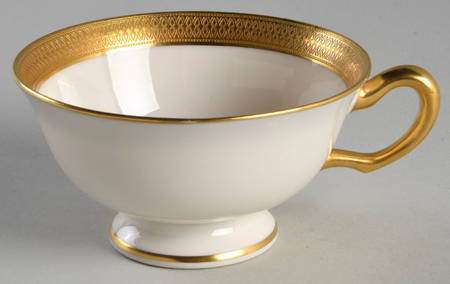 Lowell (Green Backstamp) Footed Cup