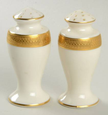 Lowell (Green Backstamp) Salt & Pepper Set
