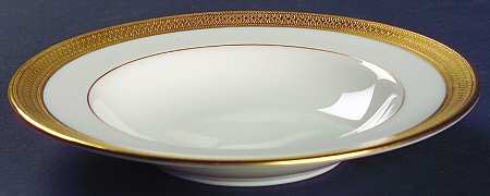 Lowell (Green Backstamp) Rim Fruit/Dessert (Sauce) Bowl