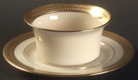 Lowell (Green Backstamp) Ramekin & Saucer Set