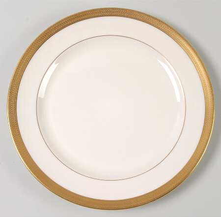Lowell (Green Backstamp) Luncheon Plate