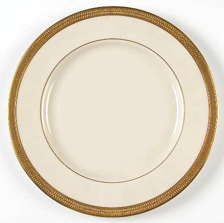 Lowell (Green Backstamp) Service Plate (Charger)