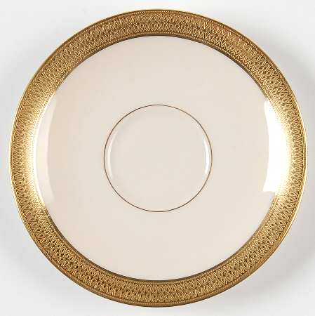 Lowell (Green Backstamp) Saucer for Demitasse Cup