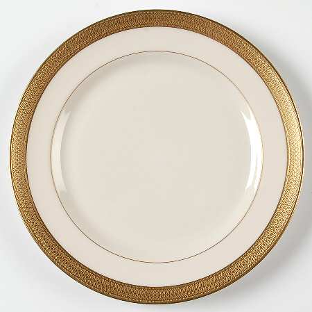 Lowell (Green Backstamp) Dessert/Pie Plate