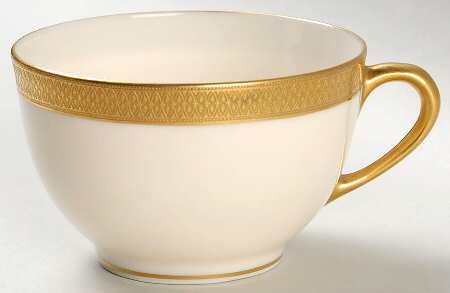 Lowell (Green Backstamp) Flat Cup