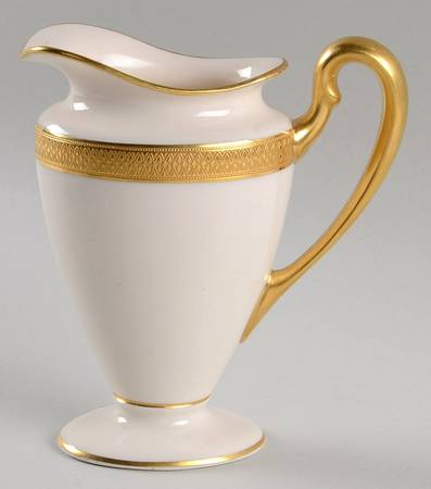 Lowell (Green Backstamp) Shape 744 Creamer