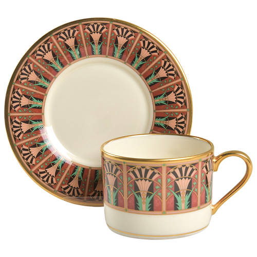 Lucia Flat Cup & Saucer Set