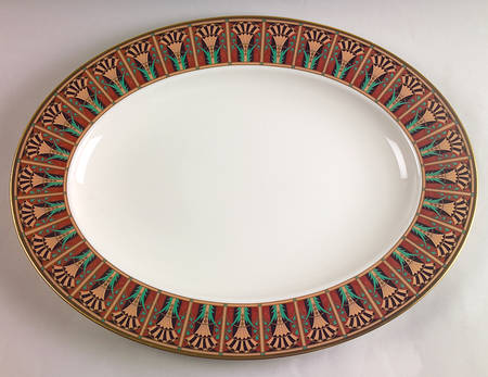 Lucia 15" Oval Serving Platter
