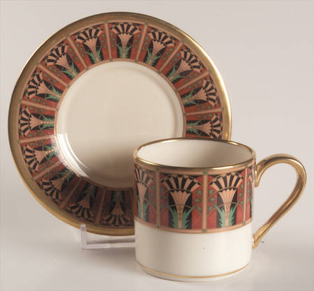 Lucia Flat Demitasse Cup & Saucer Set