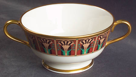 Lucia Footed Cream Soup Bowl