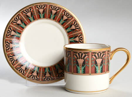 Lucia Flat Demitasse Cup & Saucer Set
