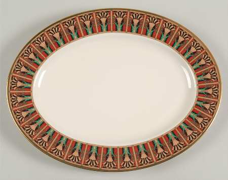 Lucia 13" Oval Serving Platter