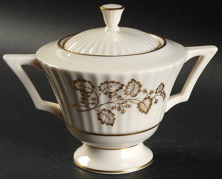 Lyric Sugar Bowl & Lid